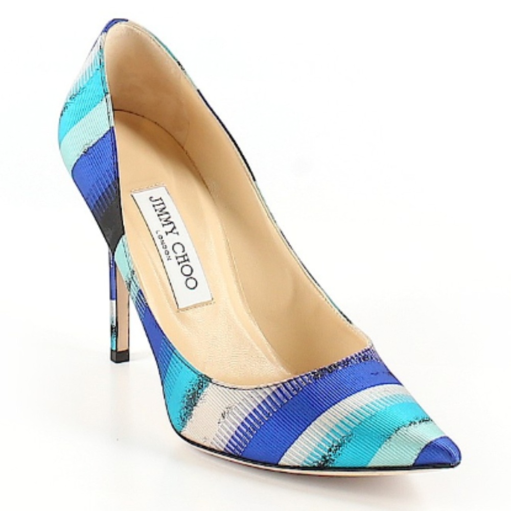 Blue Jimmy Choo high heel pumps 38.5